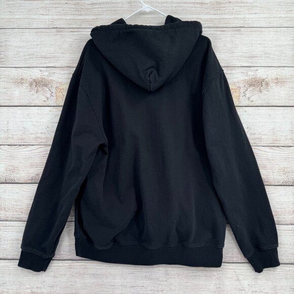 ASAP Rocky‎ Heavyweight Hoodie Sweatshirt Men's Size Large Black - Picture 2 of 11